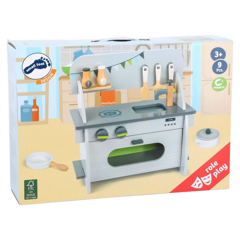 Small Foot Wooden Toys Playworld Collection Compact Play Kitchen
