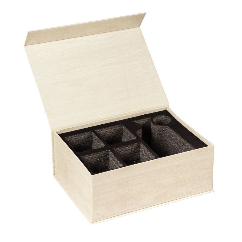 Evergreen Cypress Home Glass Whiskey Five Piece Set, Diamond Pattern