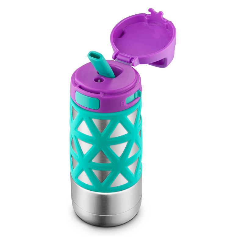 Ello Max 14oz Stainless Steel Water Bottle - Purple