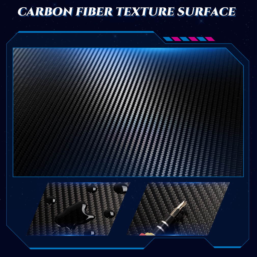 Computer Desk Gaming Desk 55 Inch Home Office Desk with Headphone Hook Cup Holder and Socket Rack Full-Surface Mouse pad Gamer Workstation for Adult Teens,Black