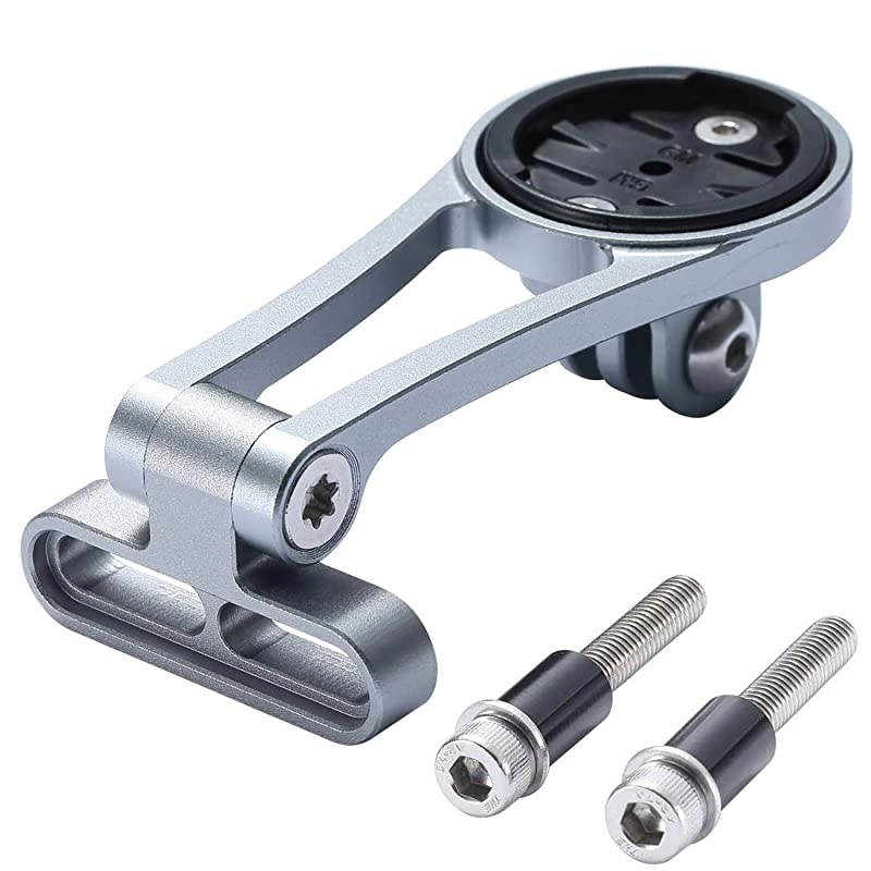 Adjustable Out Front Bike Computer Combo Extended Mount for Garmin Edge 25 130 200 500 510 520 800 810 820 1000 1030