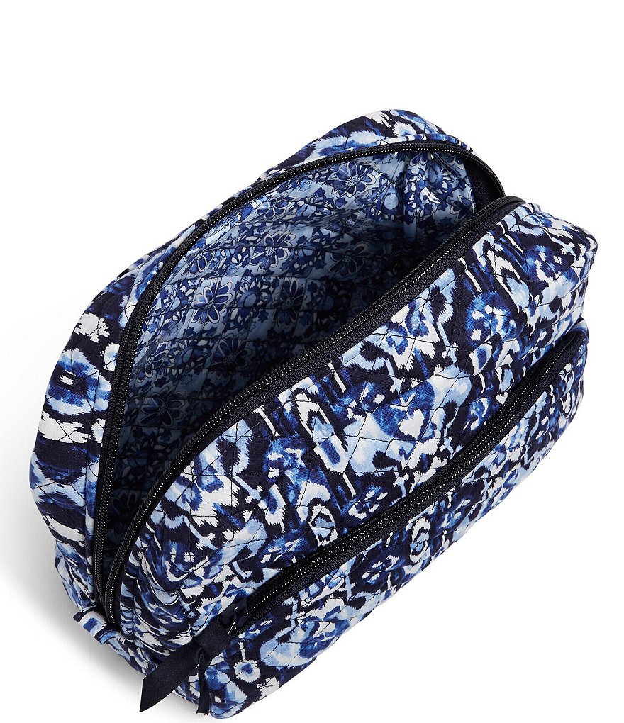 ROYCE New York Leather Large Cosmetic Bag