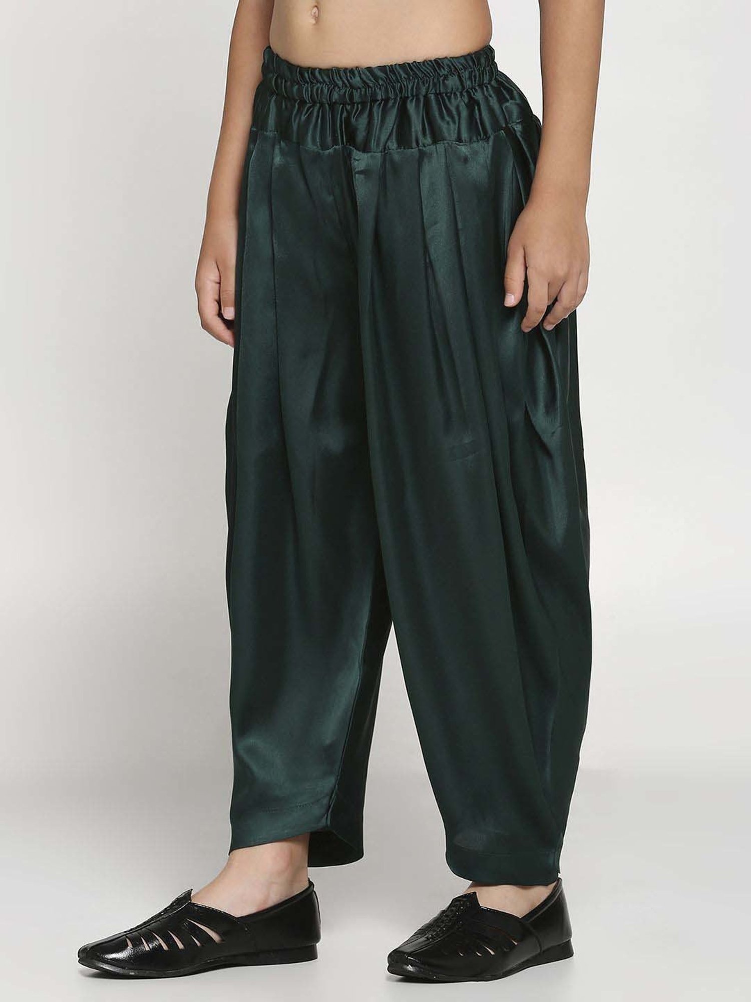 AJ Dezines Kids Black Embellished Full Sleeves Sherwani with Pants