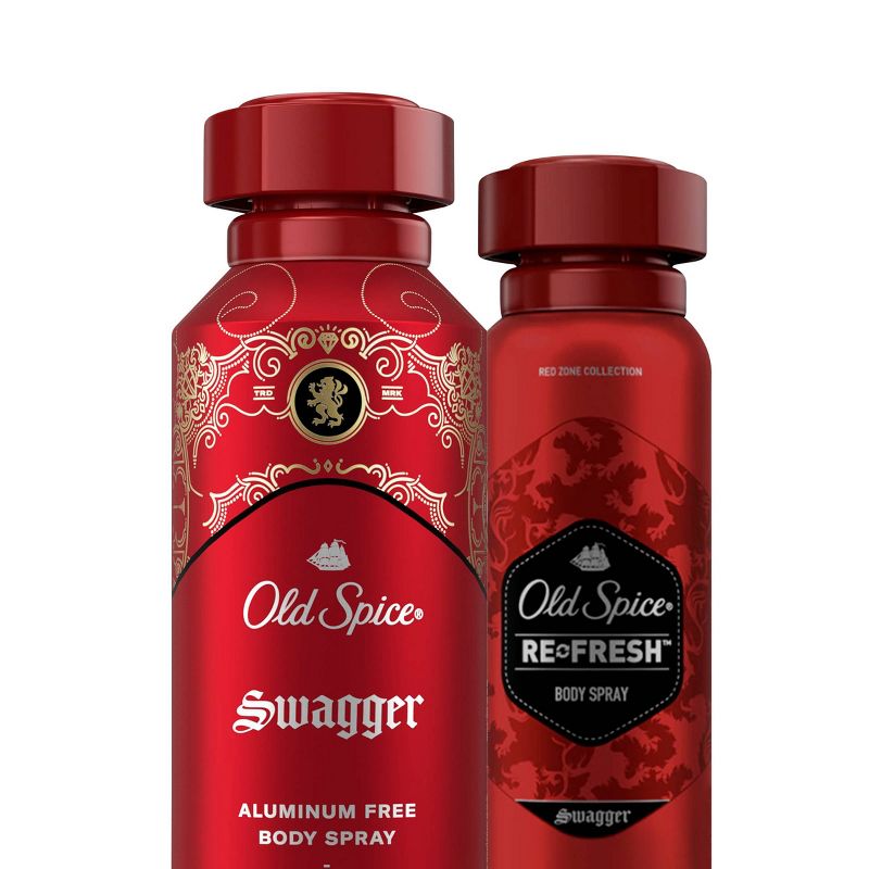 Old Spice Aluminum Free Swagger Body Spray for Men - 5.1oz