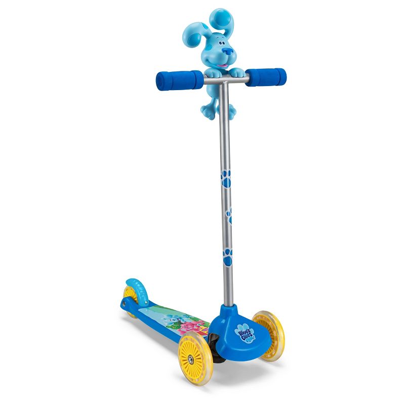 Blue's Clues & You! Swingin' Blue 3 Wheel Kick Scooter- Blue