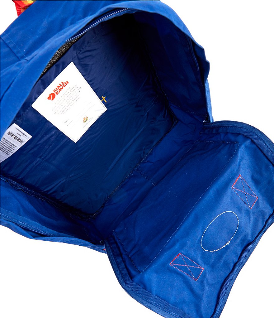 Fjallraven Kanken Rainbow Handle Backpack