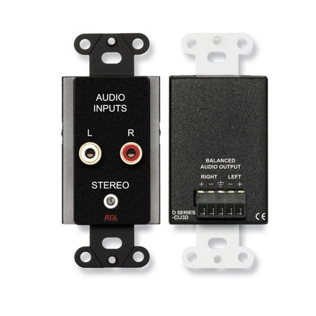 DB-CIJ3D RADIO DESIGN LAB-Z CONSUMER INPUT JACKS - STEREO