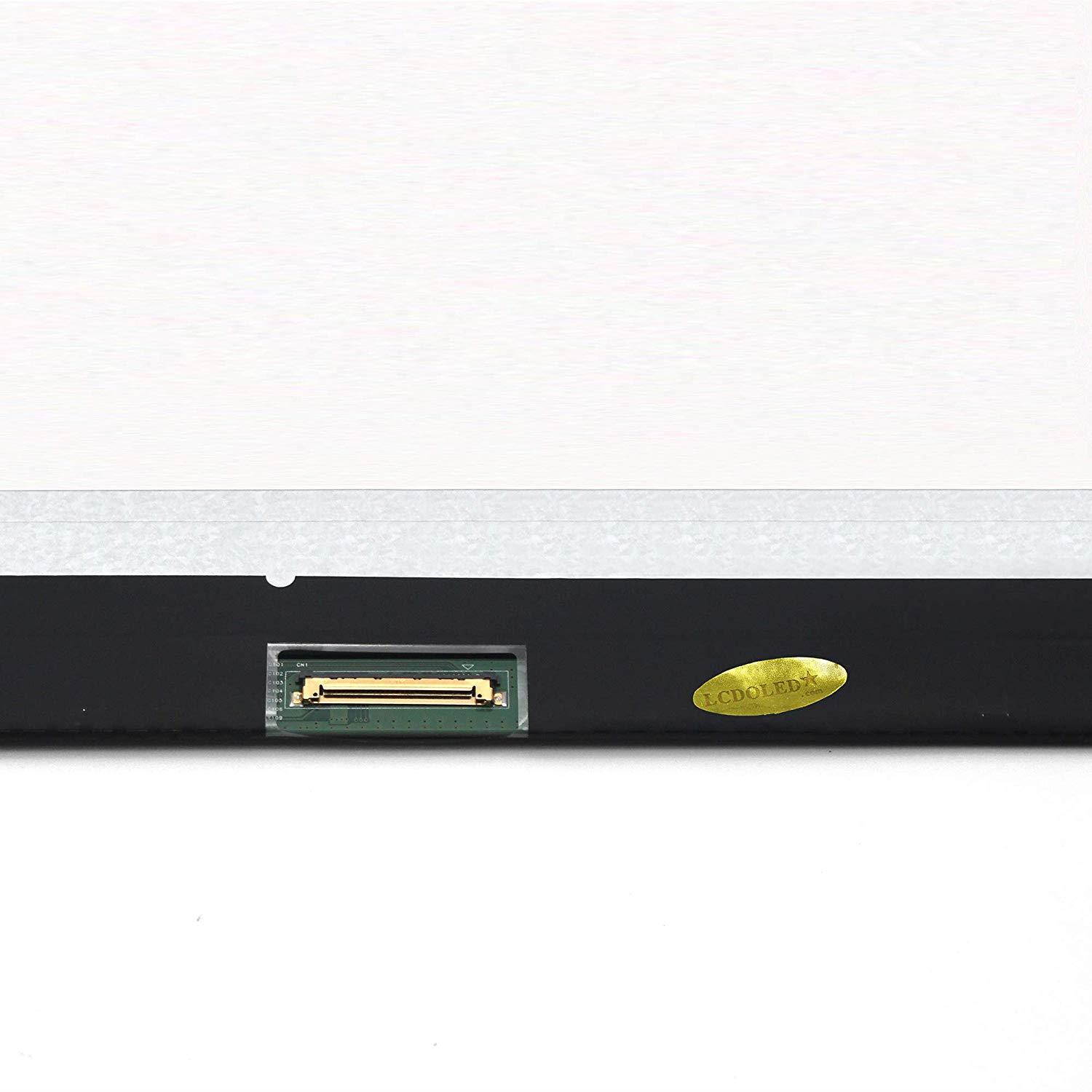 LCDOLED Compatible with N156HGA-EA3 15.6 inch FullHD 1920x1080 IPS LED LCD Display Screen Panel Replacement (TN Upgrade to IPS)