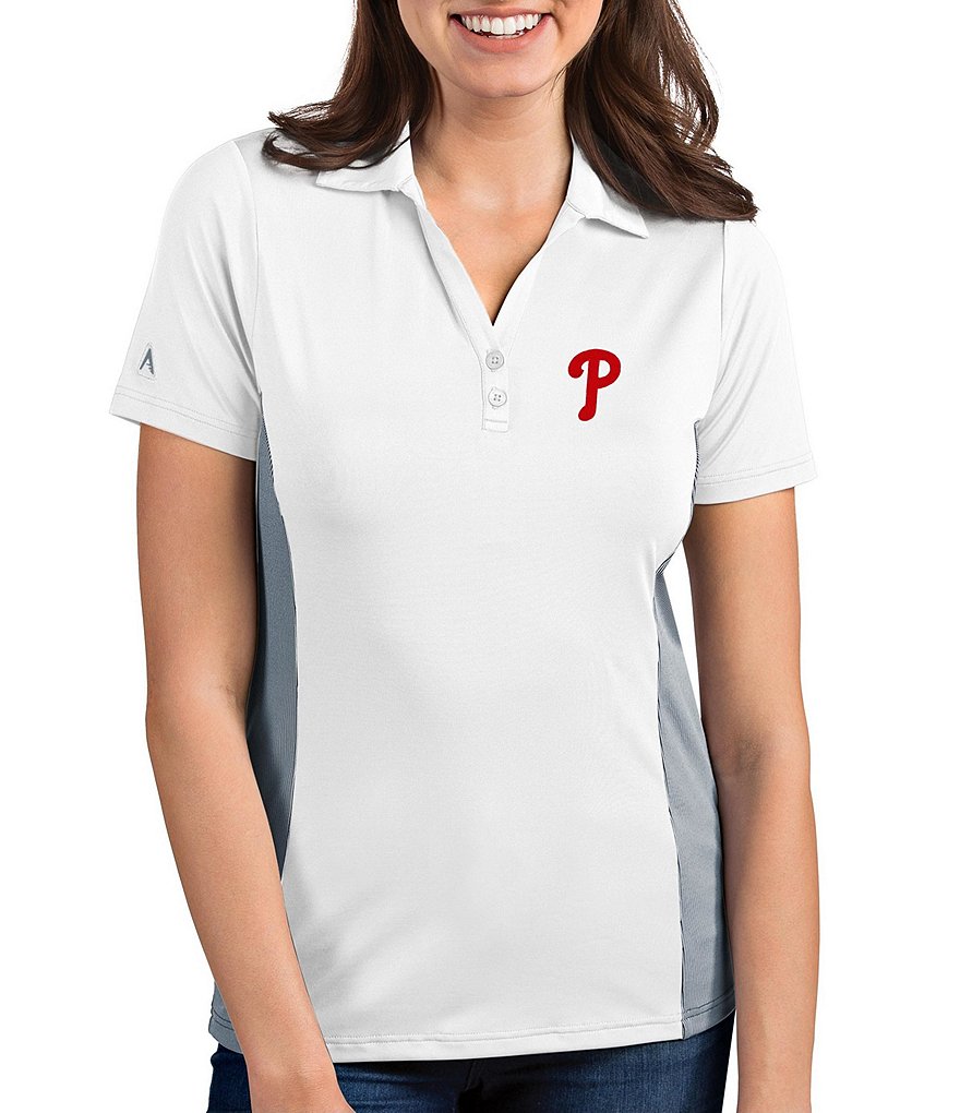 Antigua Women's MLB Venture Short-Sleeve Polo Shirt