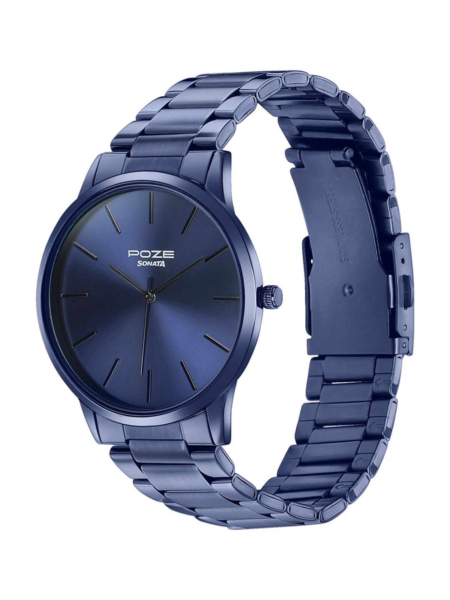 Sonata Poze 3.0 SP70045QM01W Analog Watch for Men