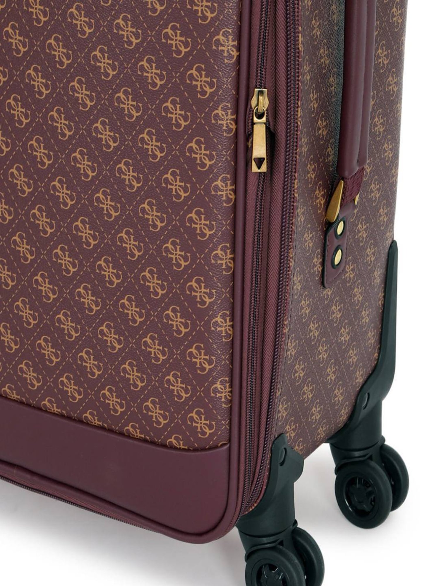 Guess Pinot Noir 8 wheels Medium Soft Cabin Trolley Bag