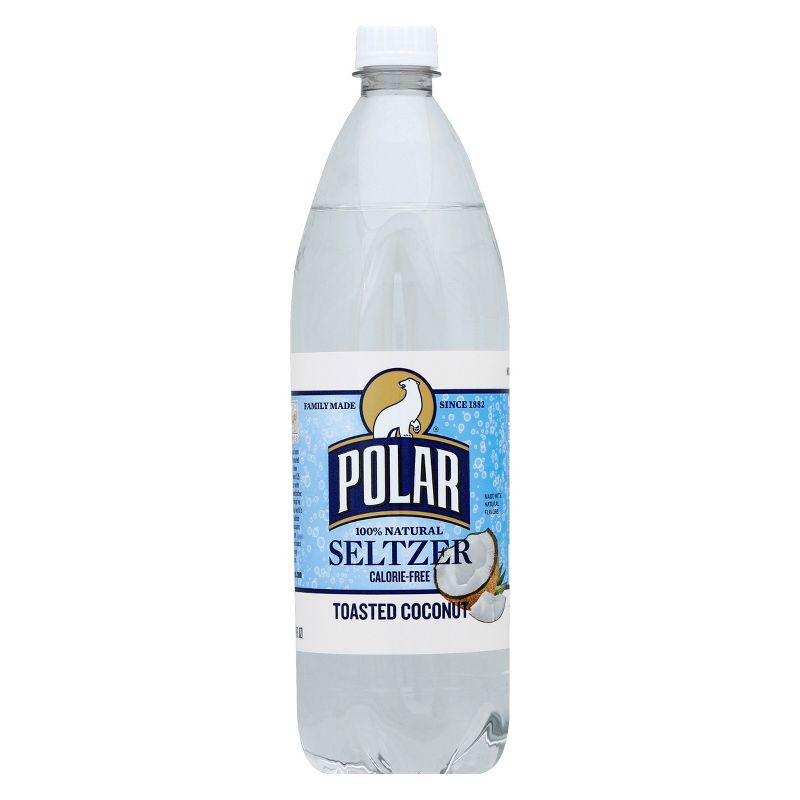 Polar Toasted Coconut Seltzer Water - 1 L Bottle