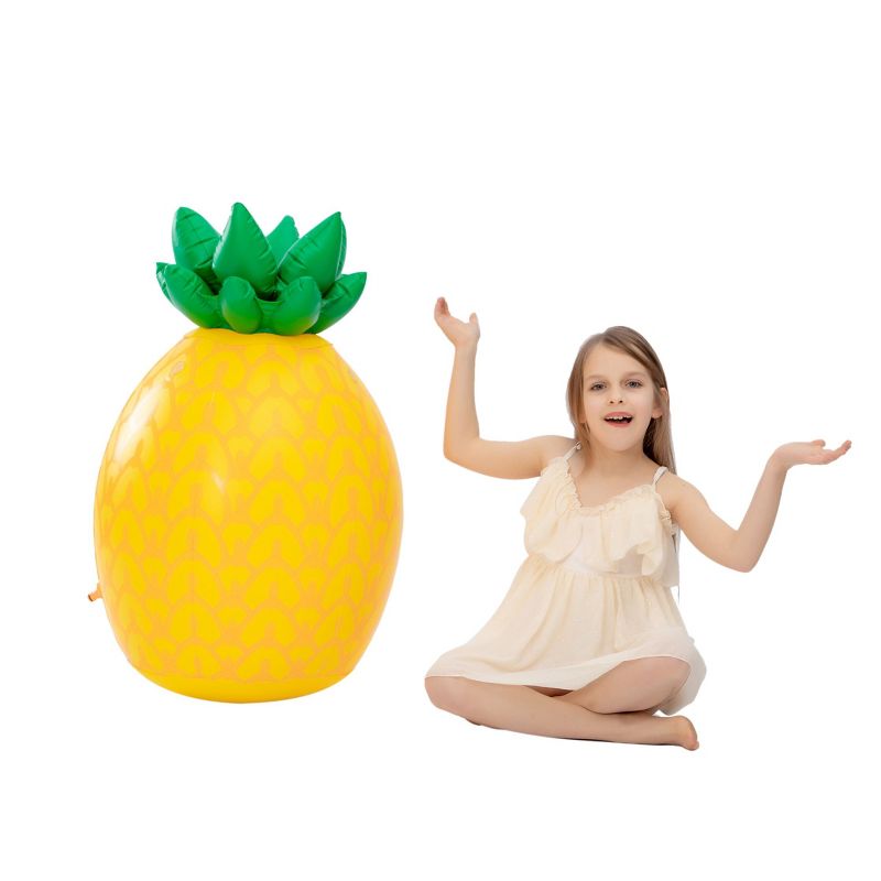 Sloosh 3' Tropical Pineapple Inflatable Yard Sprinkler