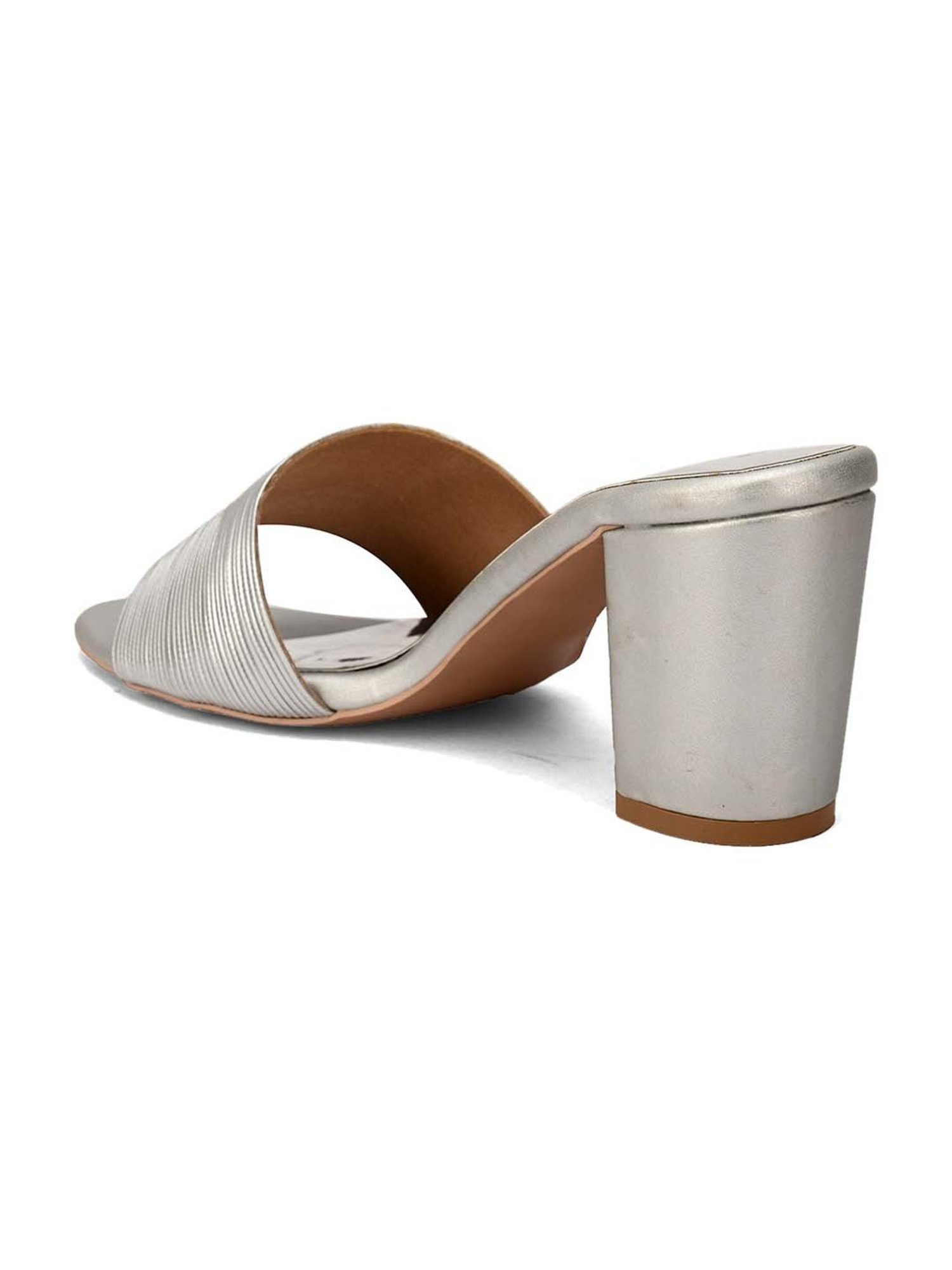 Hydes N Hues Women's Silver Casual Sandals