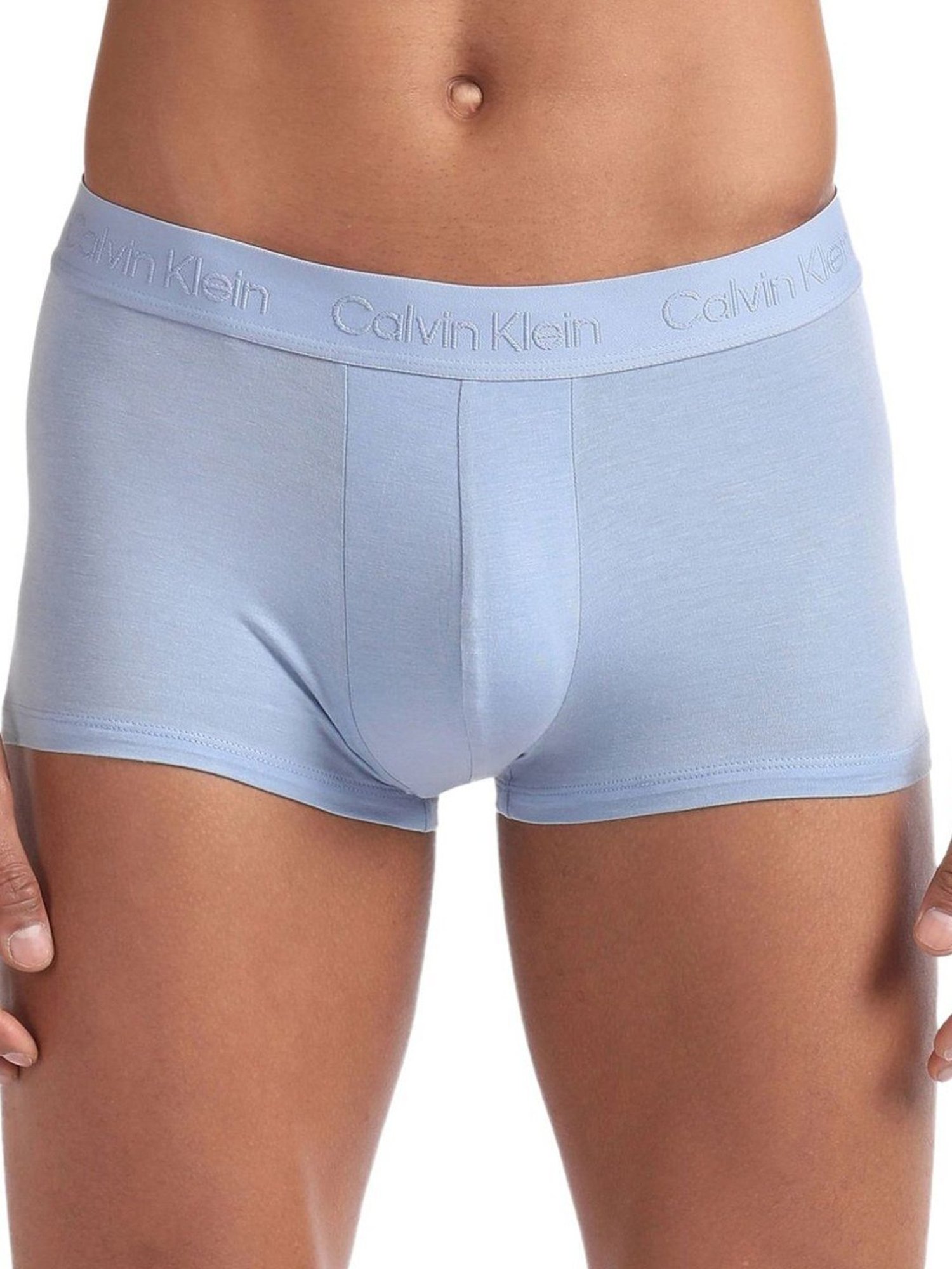Calvin Klein Jeans Sleek Grey Regular Fit Trunks