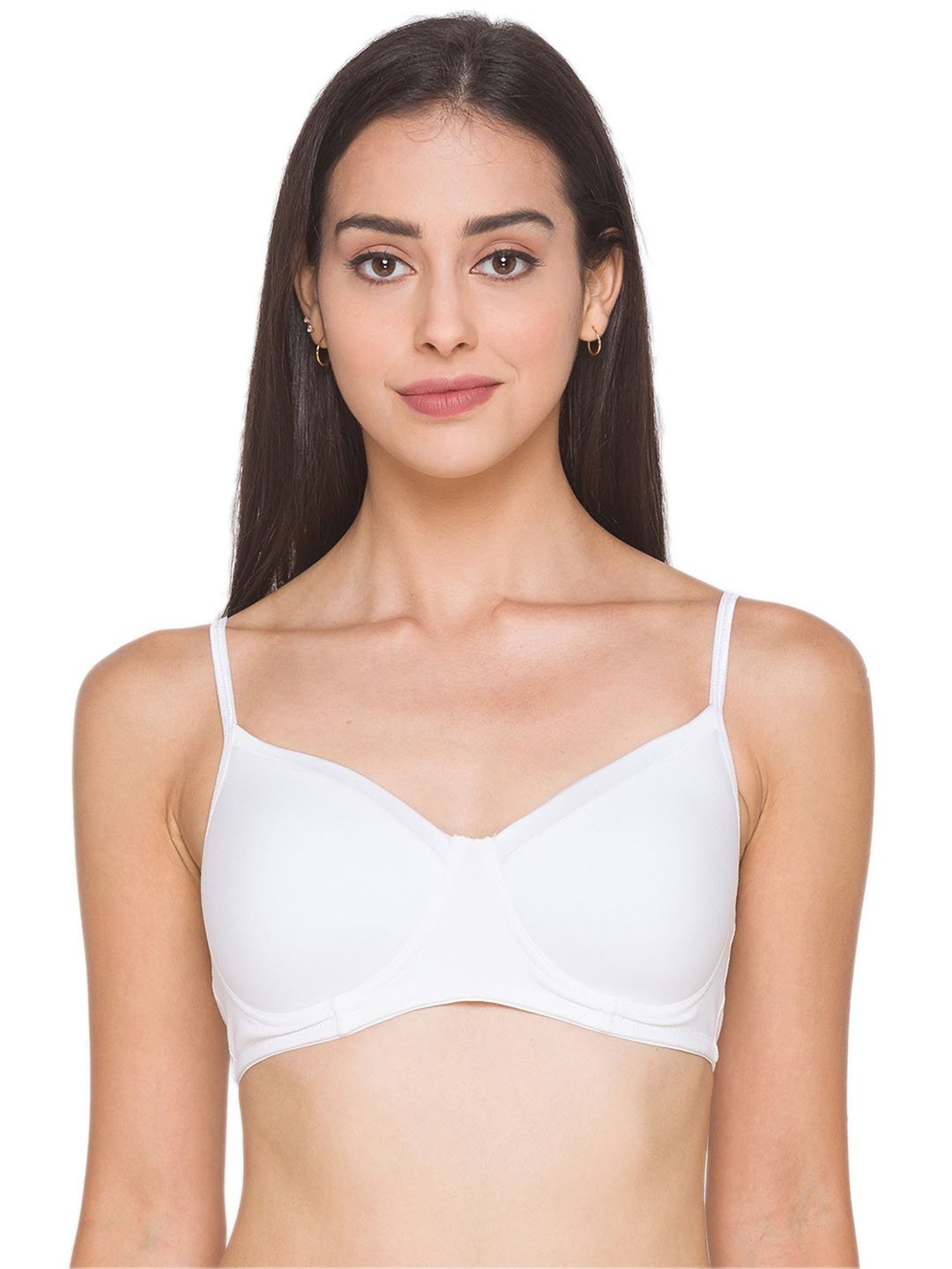 Candyskin White Non Wired Padded Everyday Bra