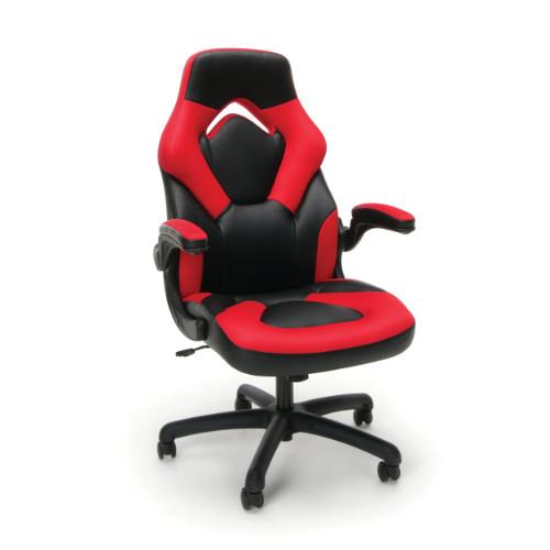 Gaming Chair, Racing Style Computer Desk Chair Padded Armrests Ergonomic Lumbar Support Adjustable Height