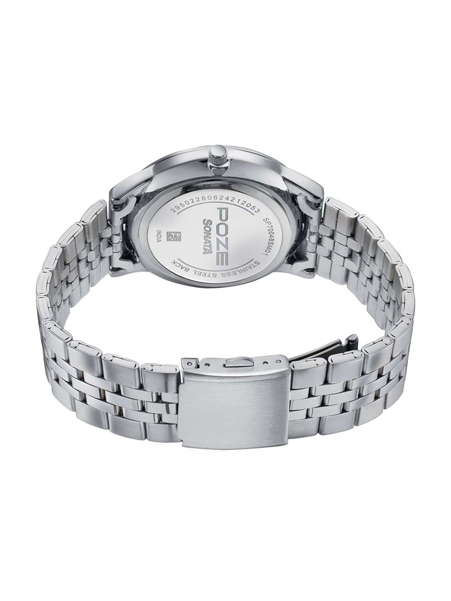 Sonata Poze 3.0 SP70048SM01W Analog Watch for Men