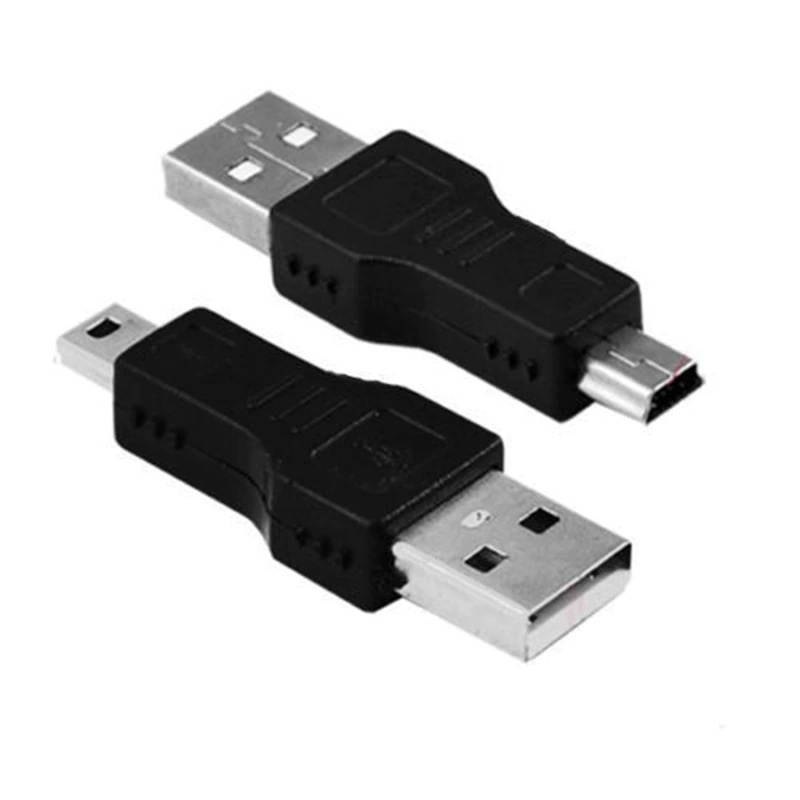A to Mini 5-Pin Data Cable Adapter Male/M