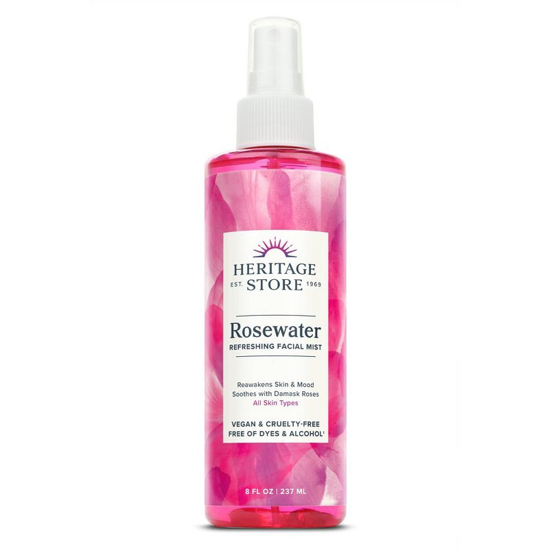 Heritage Store Rose Petals Rosewater - 8 fl oz