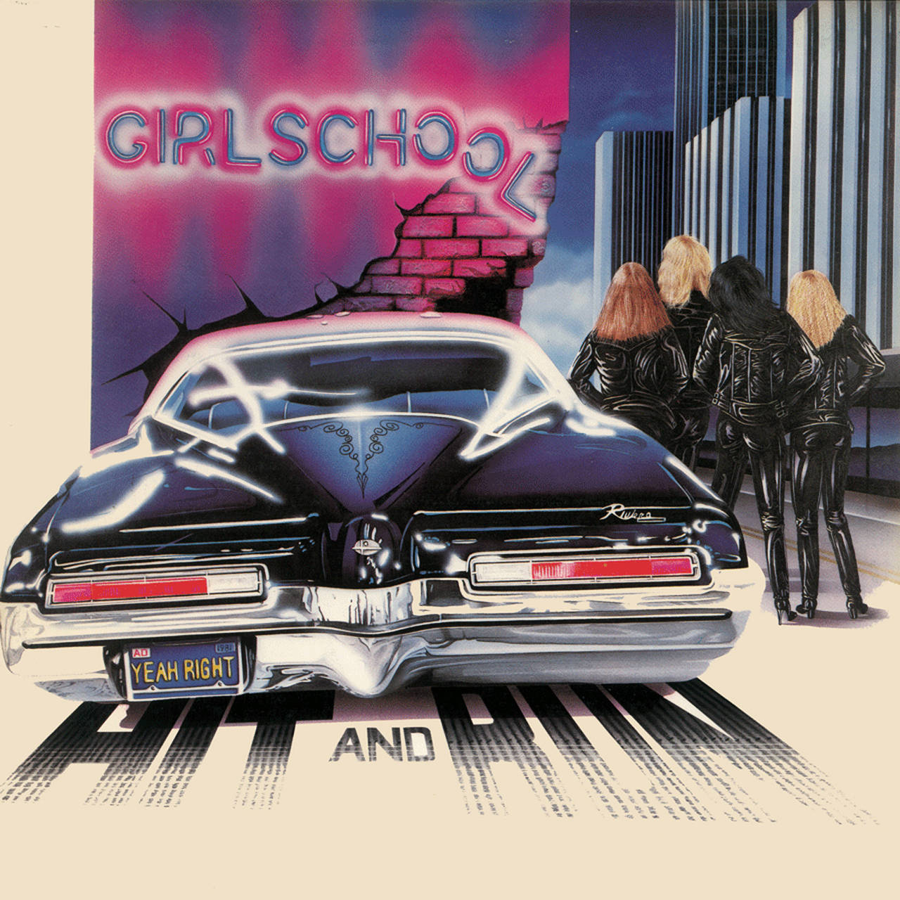 Girlschool Hit And Run 180g LP (Vinyl)