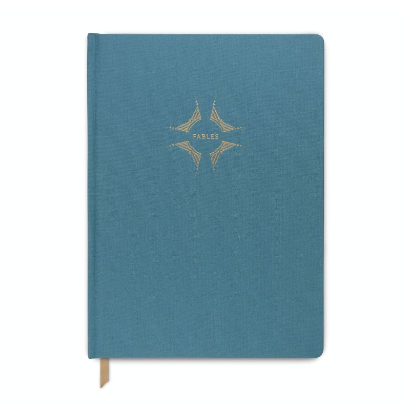 Hardcover Cloth Journal 7.2" x 10" Imagine Teal - Designworks