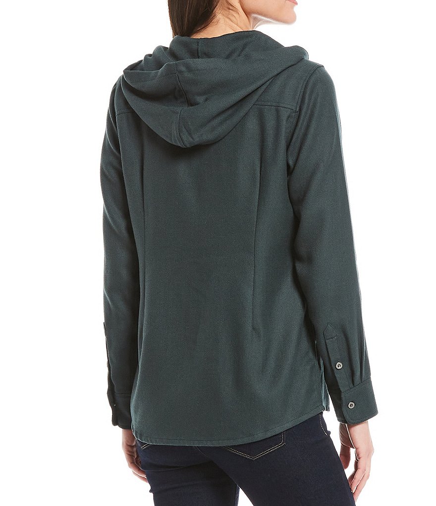 Outdoor Research Feedback Flannel Button Front Hoodie