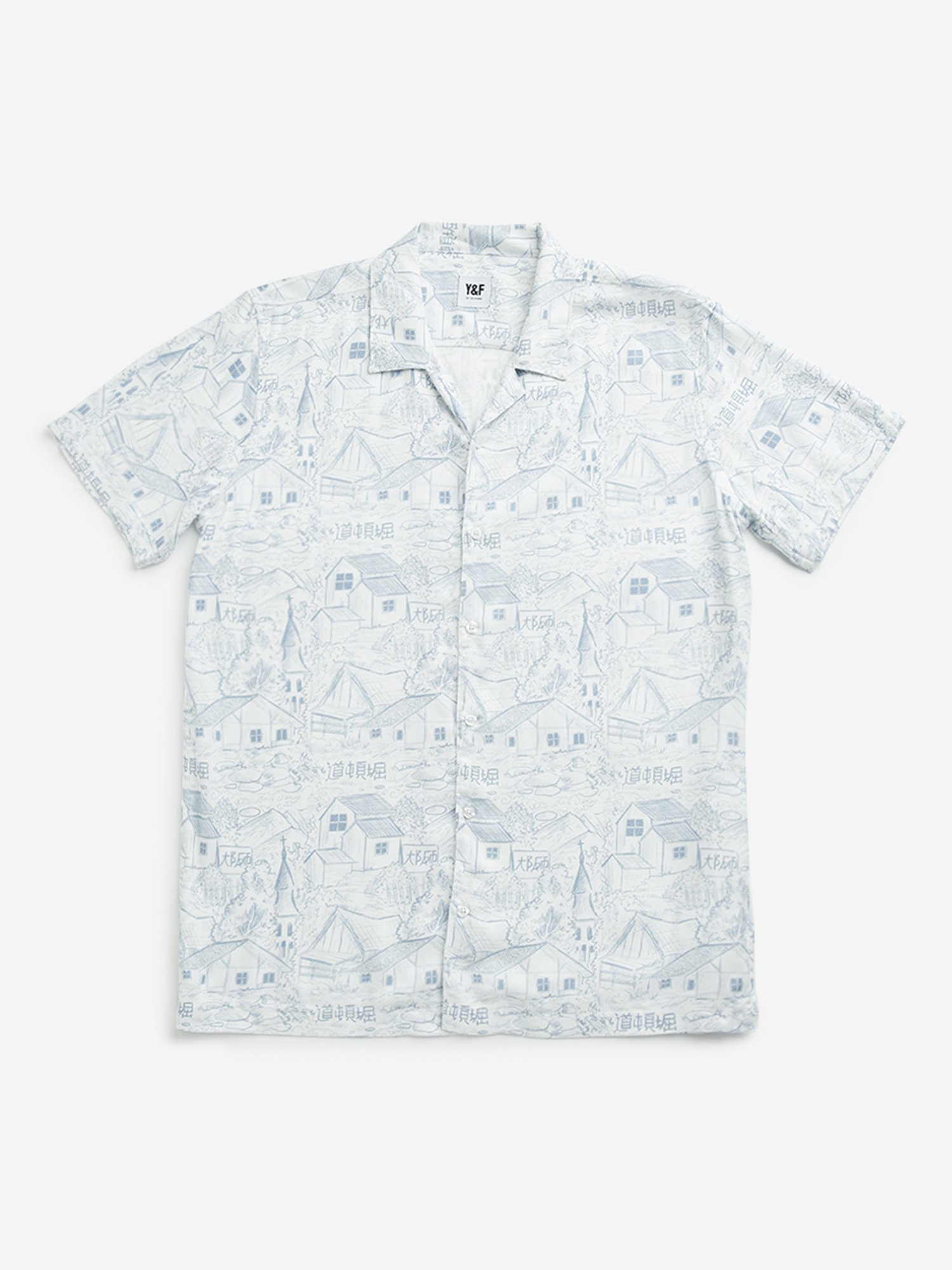 Y&F Kids by Westside Off-White Printed Shirt