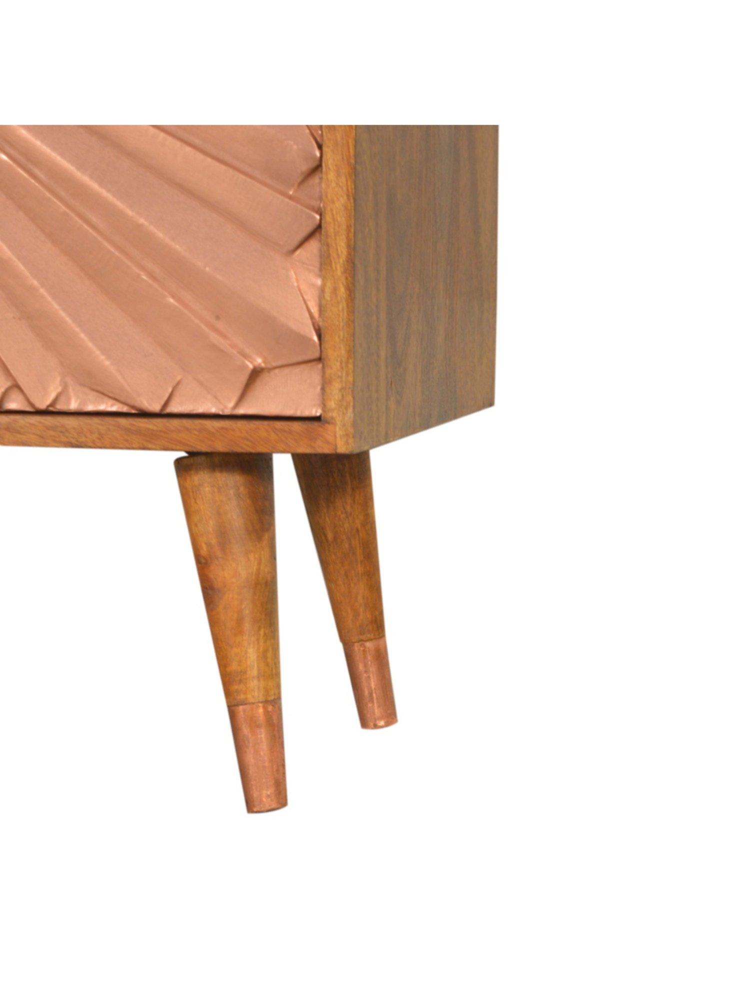 Artisan Furniture Manila Copper & Brown Wood Chest