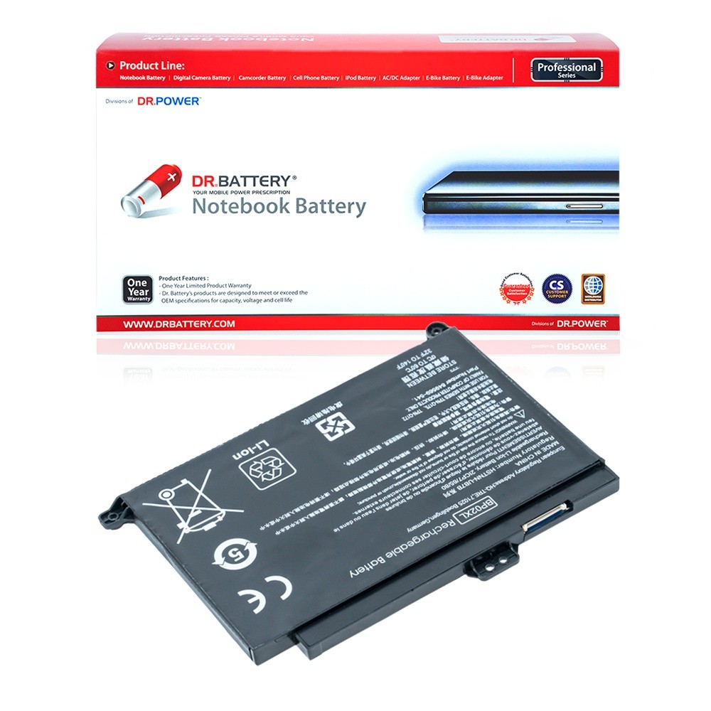 DR. BATTERY - Replacement for HP Pavilion 15-AU109NG / 15-AU111NG / 15-AU123CL / 15-AU134TX / 15-AU136TX / 15-AU137TX / 849909-850 / BP02041XL / BP02XL / HSTNN-LB7H / HSTNN-UB7B / TPN-Q172