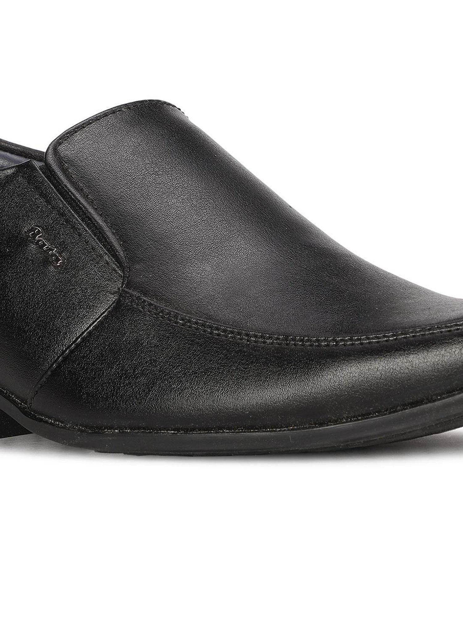 Bata Men's BOSS-DEMON Black Loafers