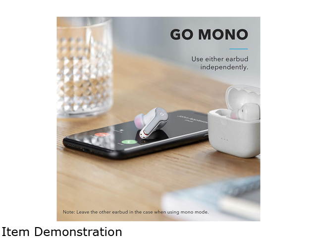 Soundcore Liberty Air 2 Wireless Earbuds, by Anker, Diamond-Inspired Drivers, 4 Mics, Noise Reduction, 28H Playtime, HearID, Bluetooth 5, Wireless Charging, for Calls, Home Office