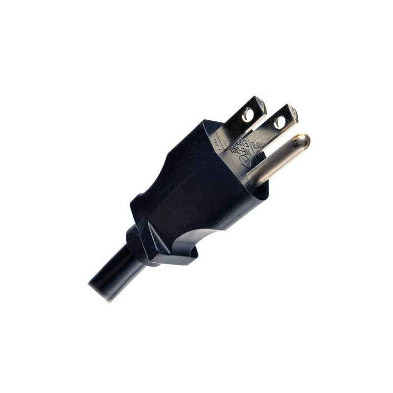 8 Outlet Bench Cabinet Power Strip 24 in Length 10ft Cord with 515P Plug PS240810BlackSilver