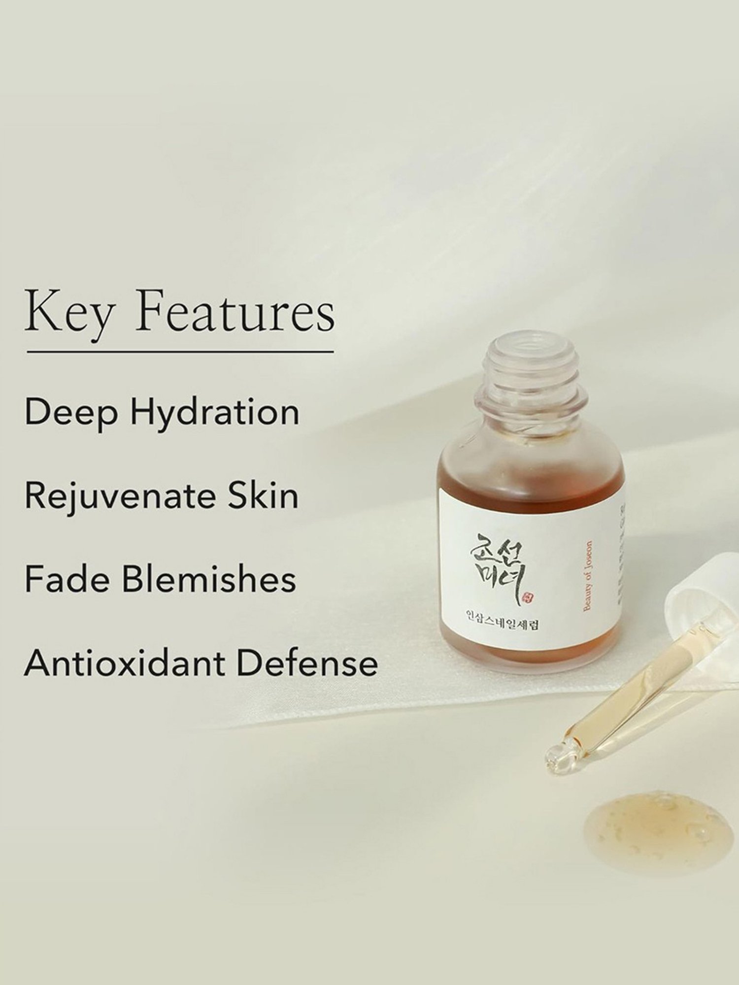 Beauty of Joseon Ginseng + Snail Mucin Revive Serum - 30 ml