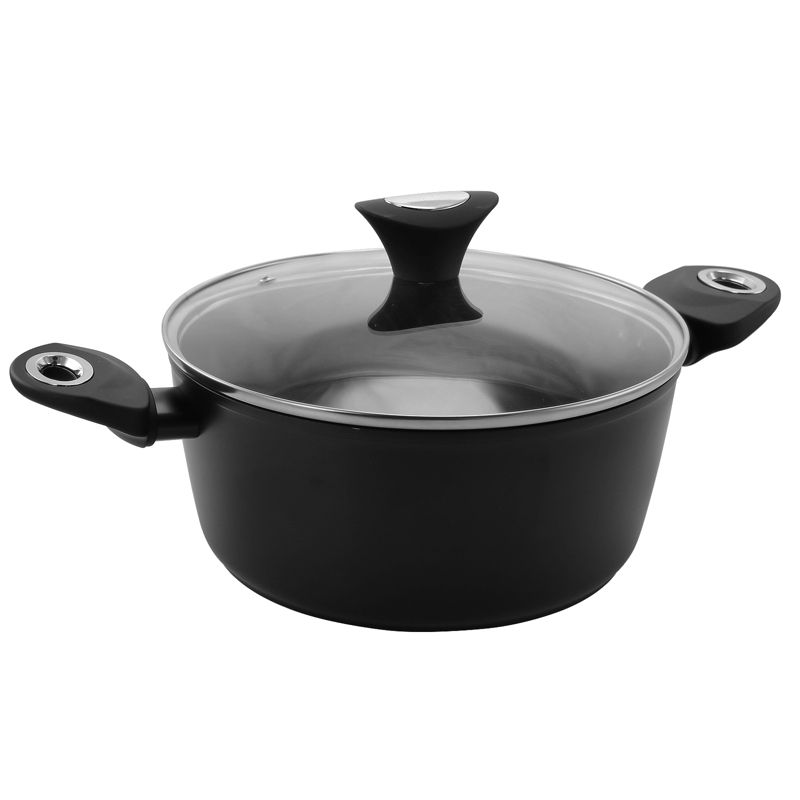 Oster Cuisine Allston 4.2 Quart Aluminum Nonstick Dutch Oven with Lid