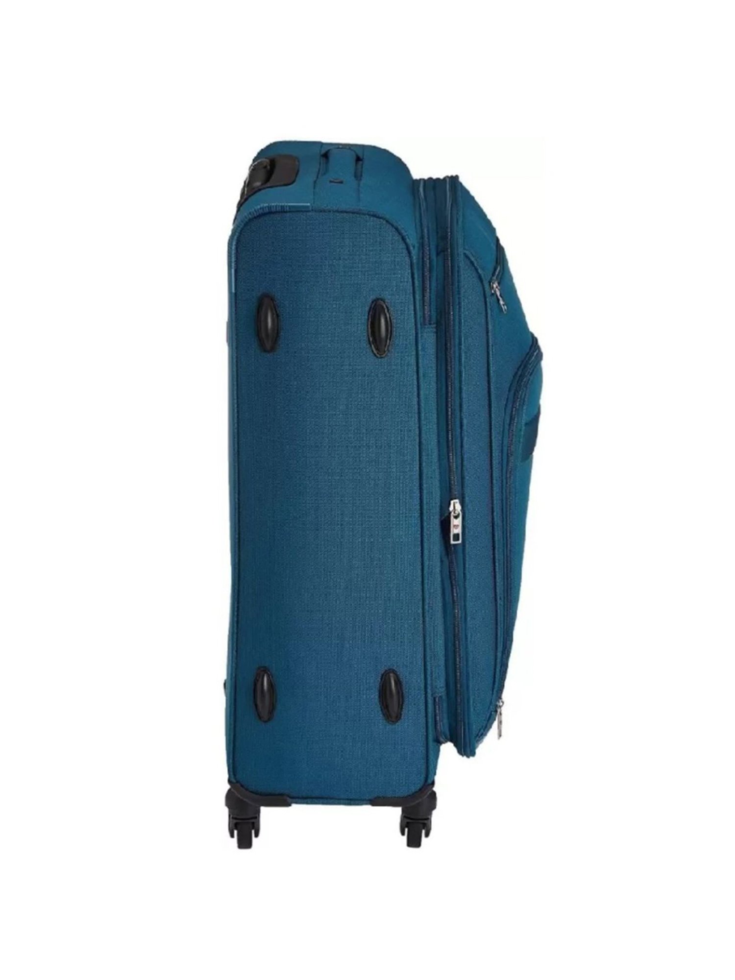 Aristocrat Veyron Str Blue Solid Soft Large Trolley Bag - 34 Cm
