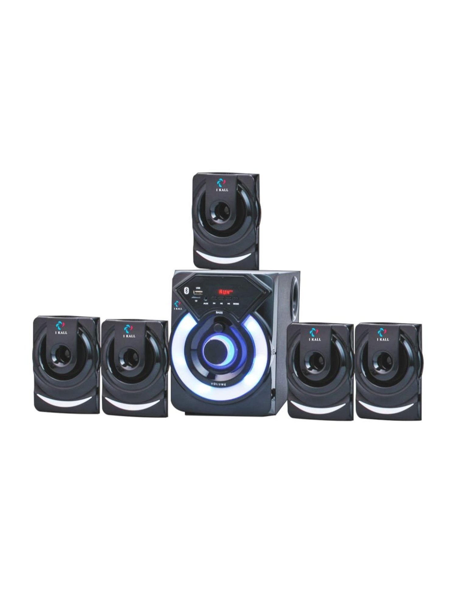 I Kall IK-444 5.1 Channel Home Theatre (Black)