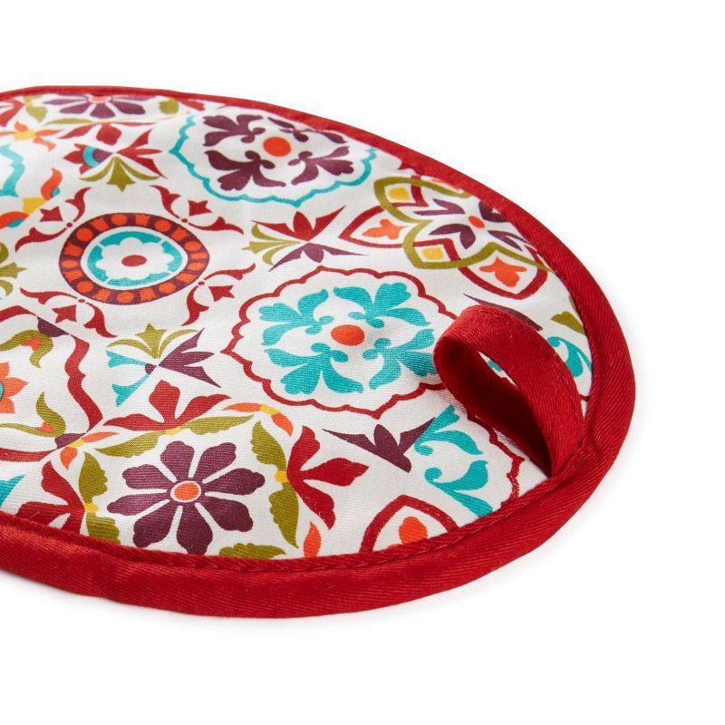 Fiesta Worn Tiles Oven Mitt + Pot Holder - Fiesta