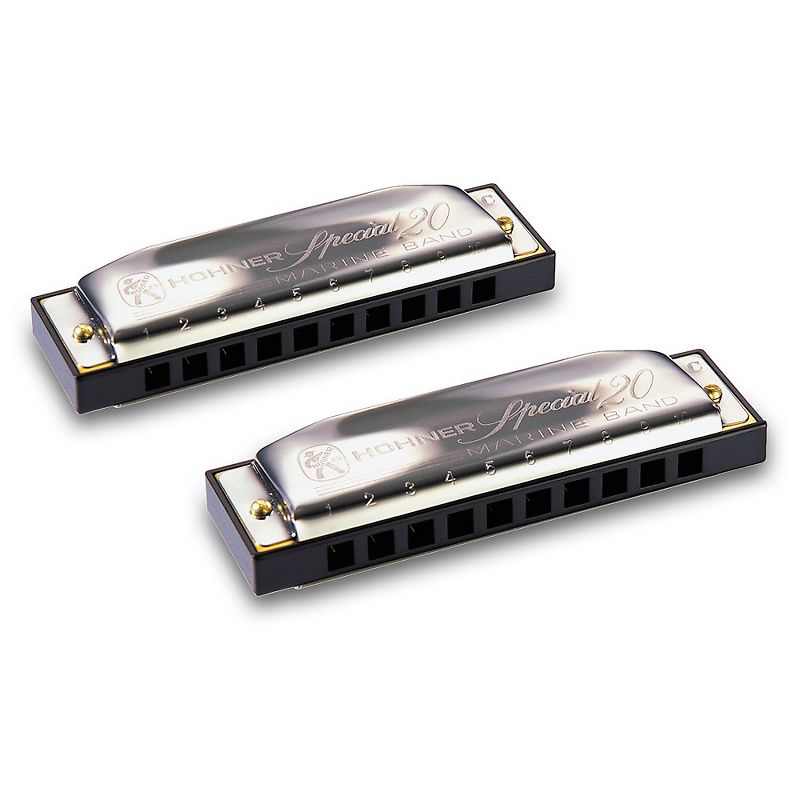 Hohner Progressive Series 560 Special 20 Harmonica (2-Pack) F#