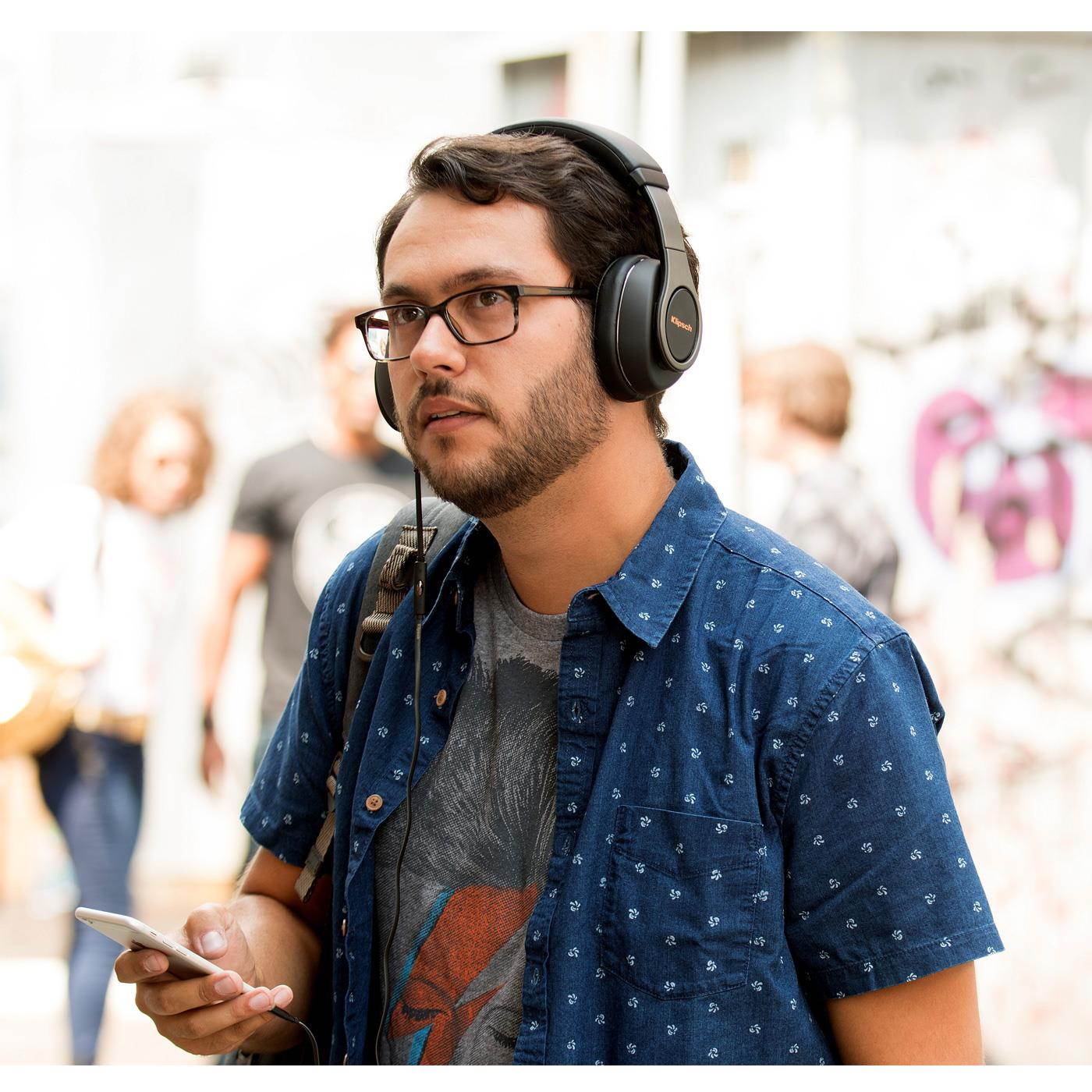 Klipsch Reference Over-Ear Headphones - Black