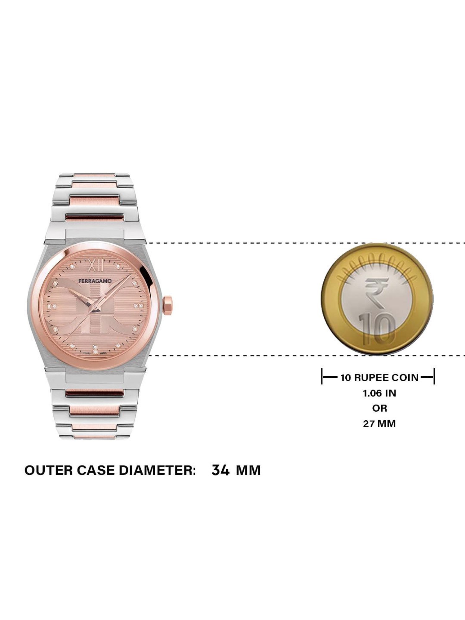 Ferragamo SFYF01223 Analog Watch for Men