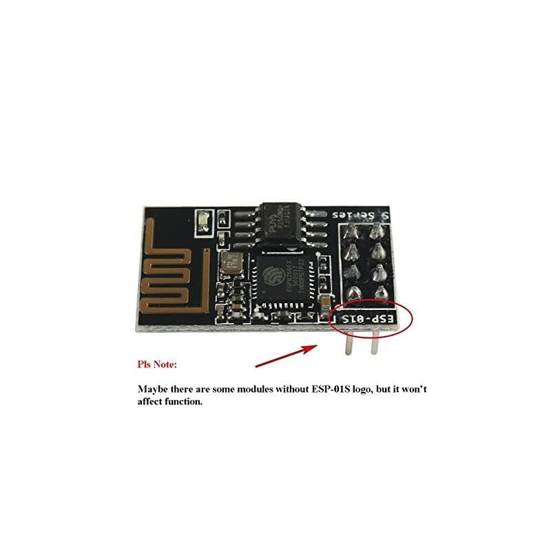 4pcs ESP8266 ESP01S WiFi Serial Transceiver Module with 1MB Flash for Arduino