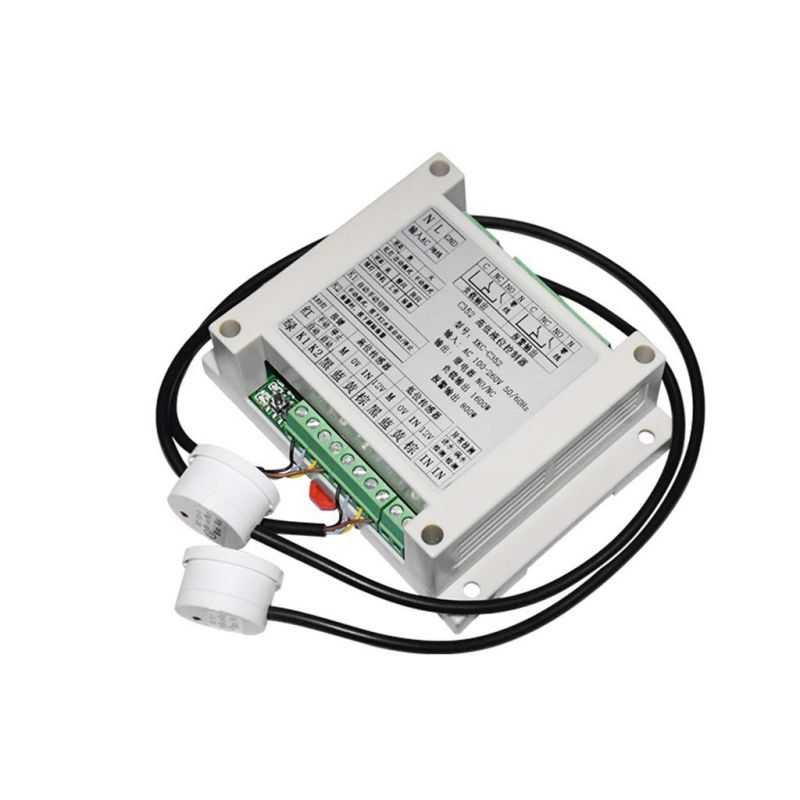 automatic water level controller automatic water pump controller for overhead water tank with two non-contact liquid level sensors automatic water tank filling system