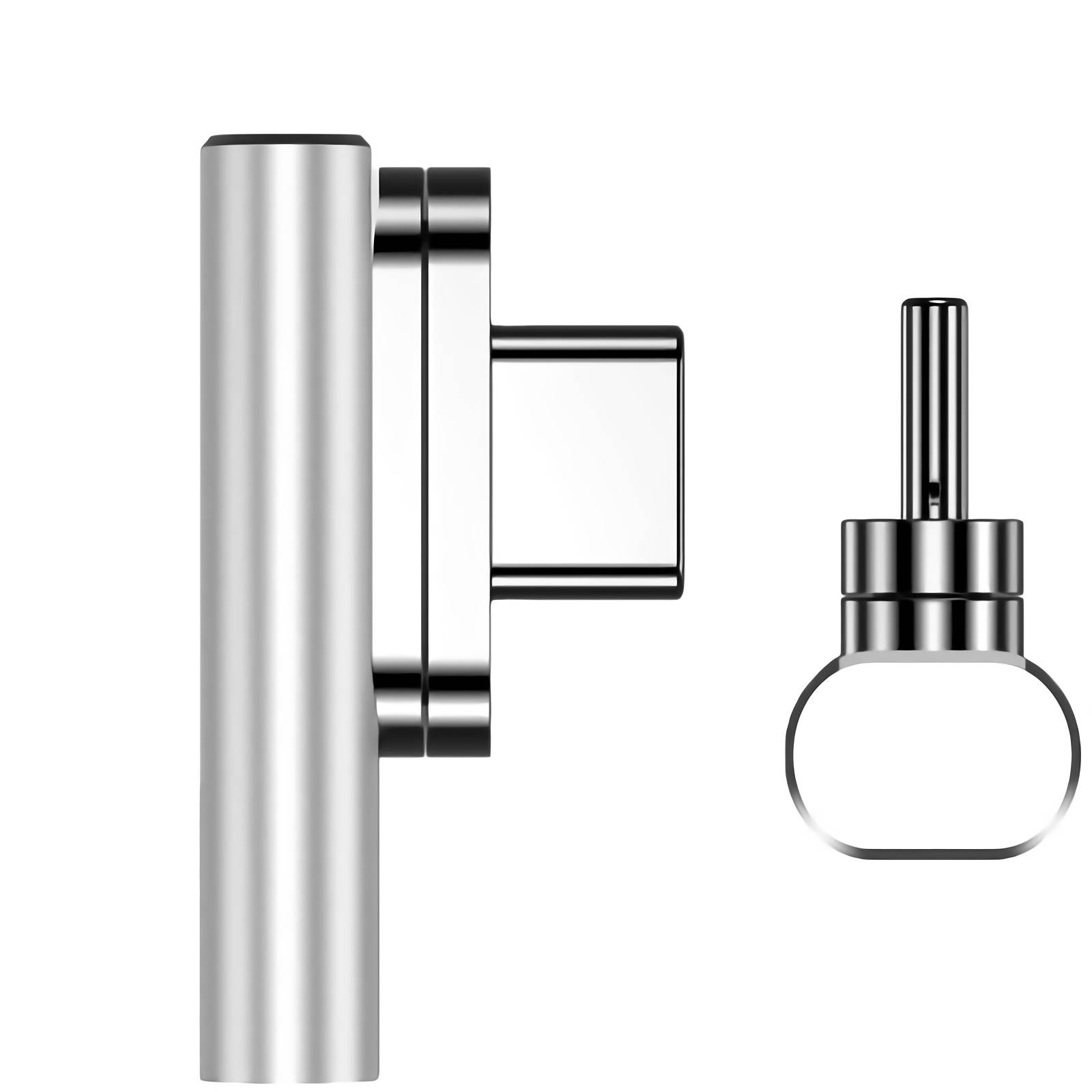 Magnetic USB C Adapter 20Pins Type C Connector PD 100W Quick Charge 10Gbp/s