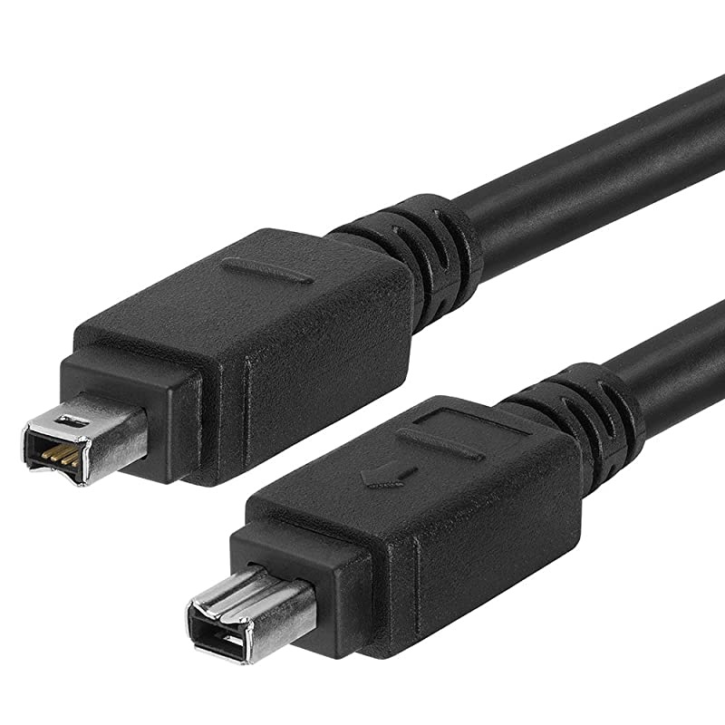 10FT FireWire Cable 4 Pin to 4 Pin Male to Male iLink DV Cable Firewire 400 IEEE 1394 Cord for Computer Laptop P