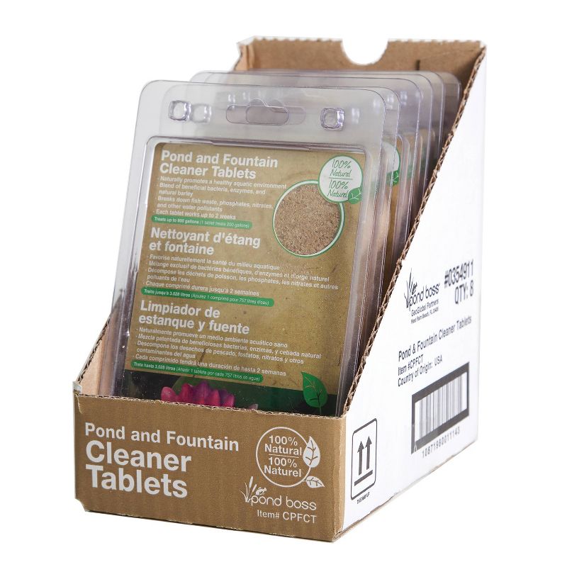3" Pond Boss Pond & Fountain Cleaner Tablets
