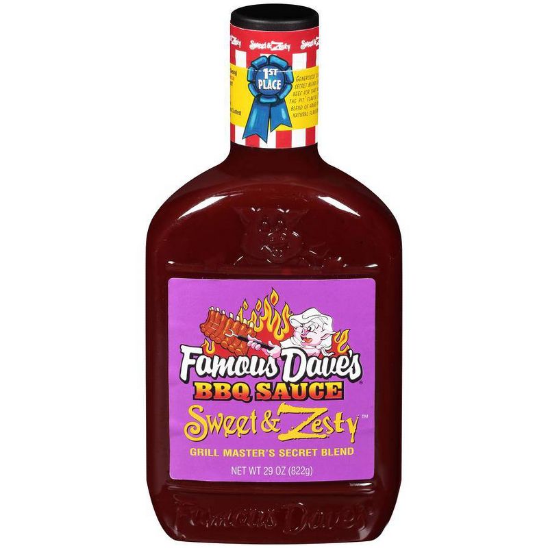 Famous Dave's Sweet & Zesty Barbeque Sauce - 29oz