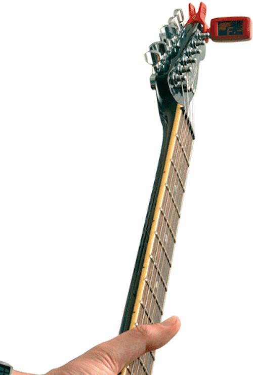 On-Stage GTA6000 Mini Chromatic Clip-On Tuner for Guitar, Ukulele, Bass, Violin