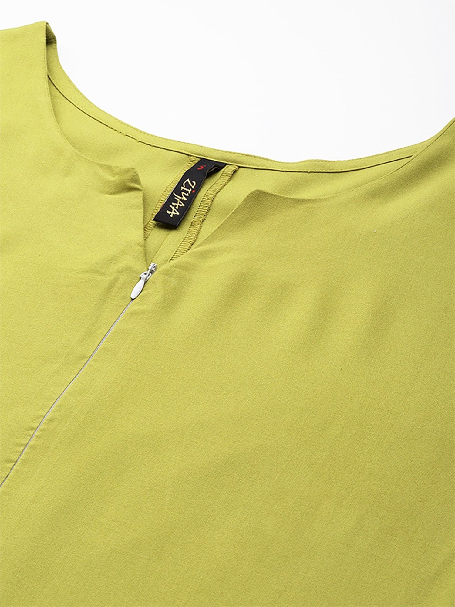 Ziyaa Green Regular Fit Jumpsuit