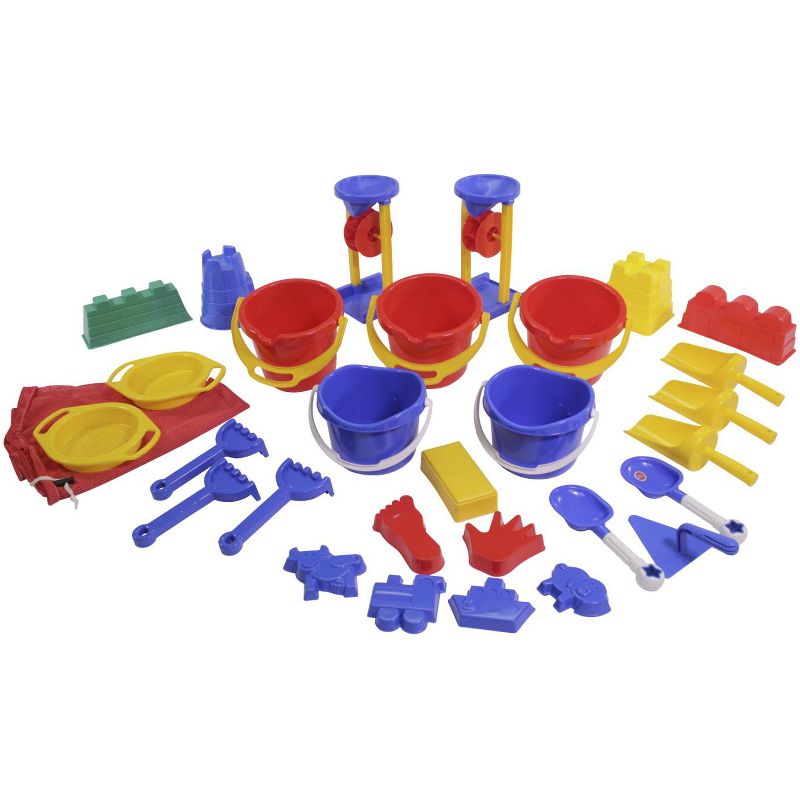 Childcraft Sand and Water Toys Activity Set, Assorted Colors, 28 pc